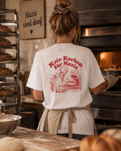 Kein Kuchen für Nazis – T-Shirt