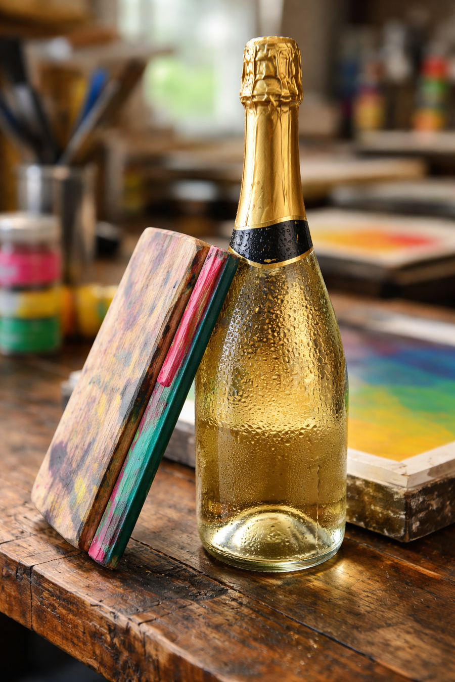 Siebdruck-Workshop Print & Prosecco