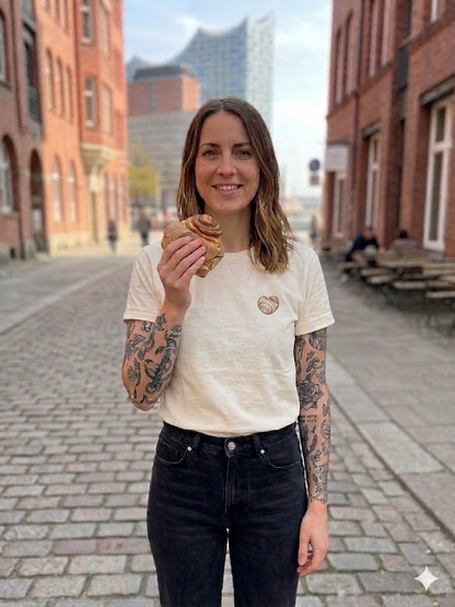 Fan of Franz – Zimtschnecken Shirt aus Hamburg