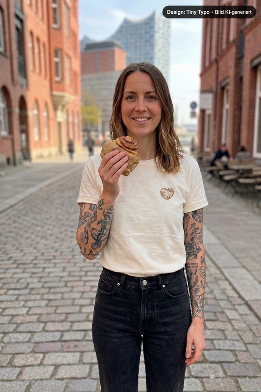 Fan of Franz – Zimtschnecken Shirt aus Hamburg