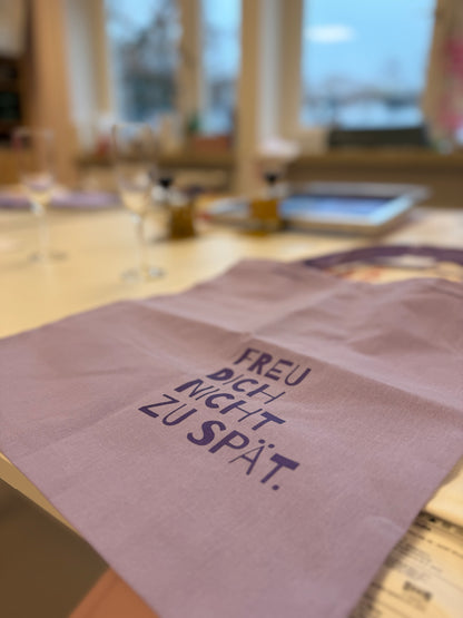 Siebdruck-Workshop Print & Prosecco